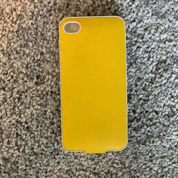 iPhone 4 & 4s Love Infinity Tie-Dye Case & Yellow & White Invicta Charging Case - Picture 8 of 10